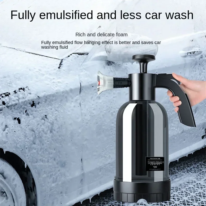 Foam Cannon Car Wash - 2L Car Window Cleaning Hand Pump
