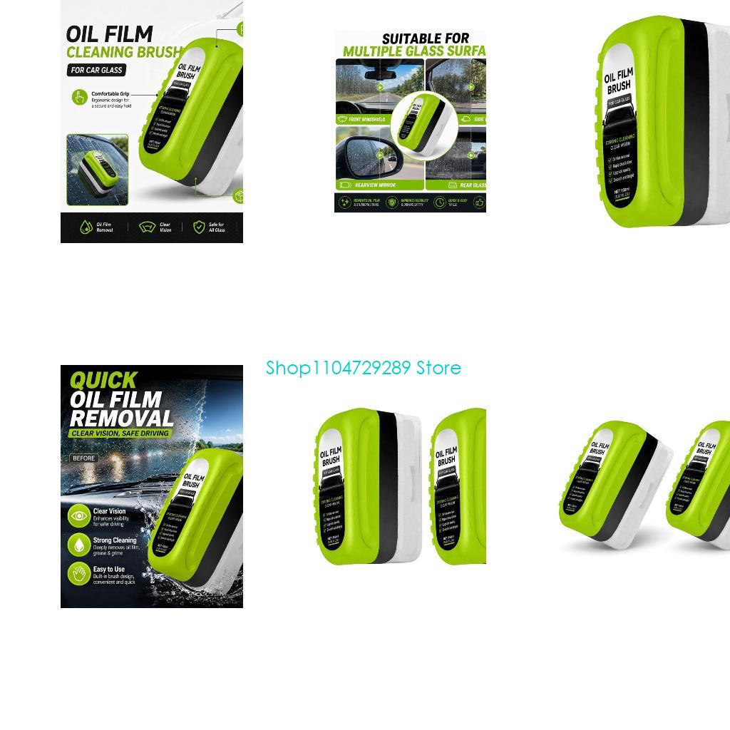 Car Cleaning Brush - D8KE Driver Windshield Cleaning Brush with