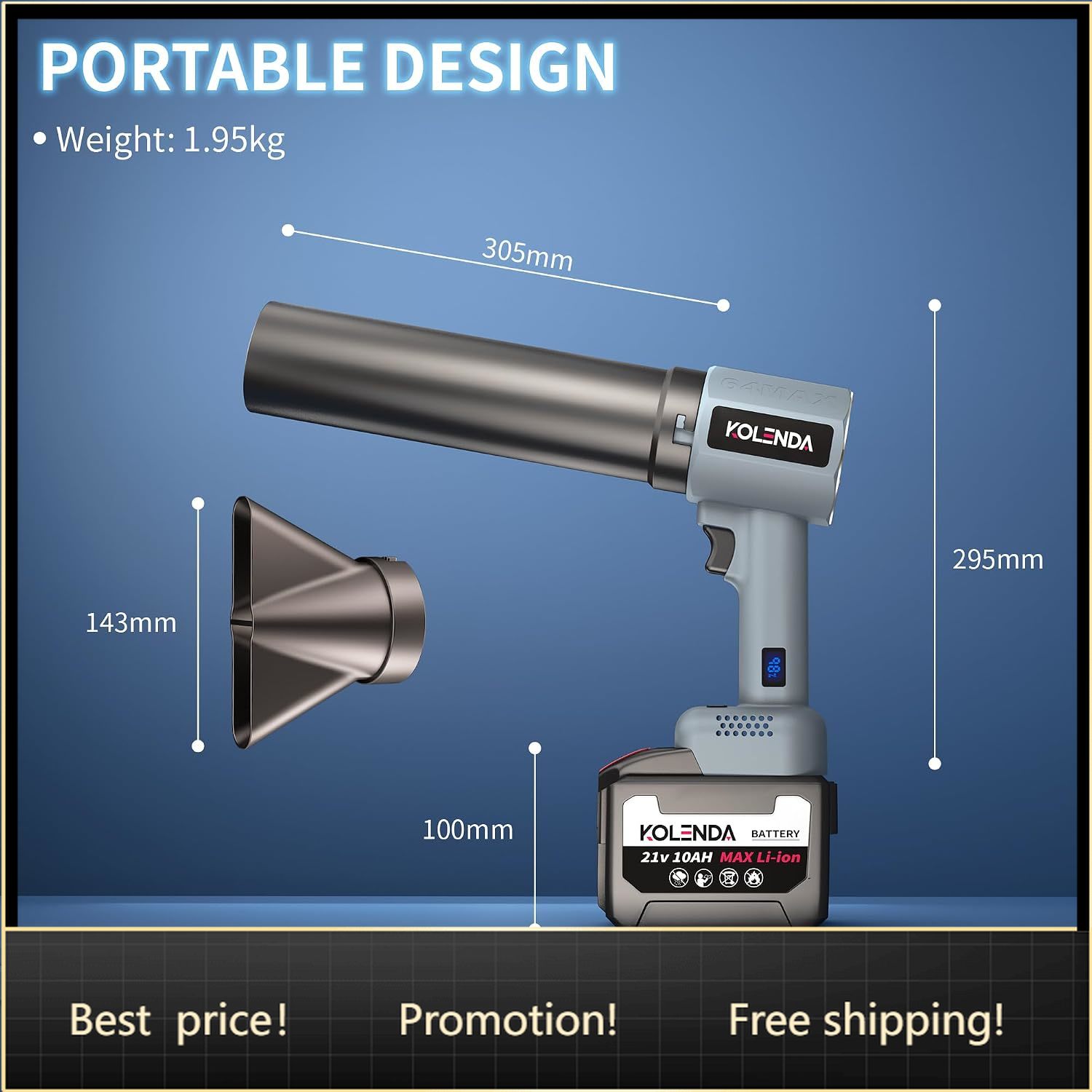 BestsellerHandheld Cordless Li - Dryer Car Blower ulasan dan harga