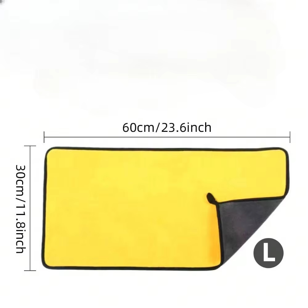 1/3/6pcs 30X60cm Microfiber Ca - Microfiber Towel Detailing ulasan dan harga