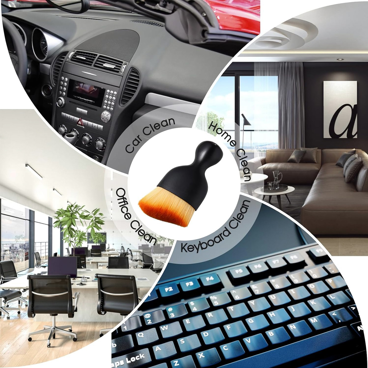 Car Interior Cleaning Brush Ai - Dirt Brush Interior ulasan dan harga