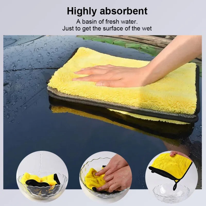 Microfiber Car Cleaning Towels - Microfiber Towel Detailing ulasan dan harga
