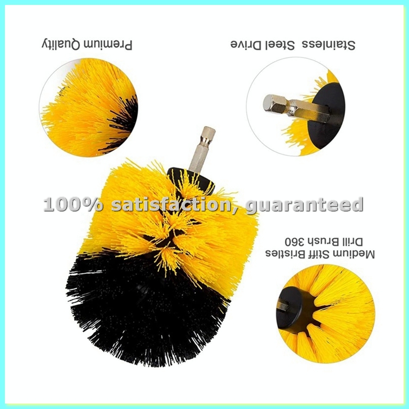 15pcs Electric Floor Scrubber  - Car Cleaning Brush ulasan dan harga
