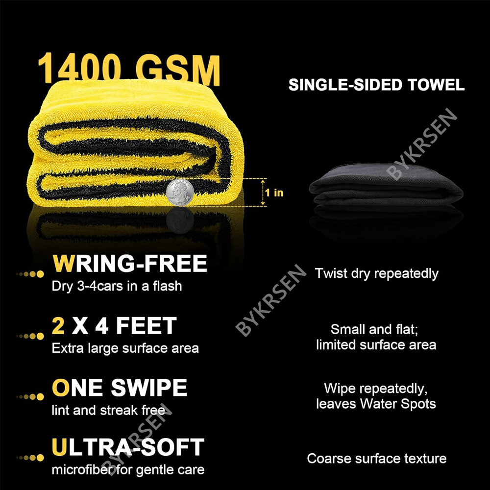 1400GSM Oversized Microfiber C - Microfiber Towel Detailing ulasan dan harga